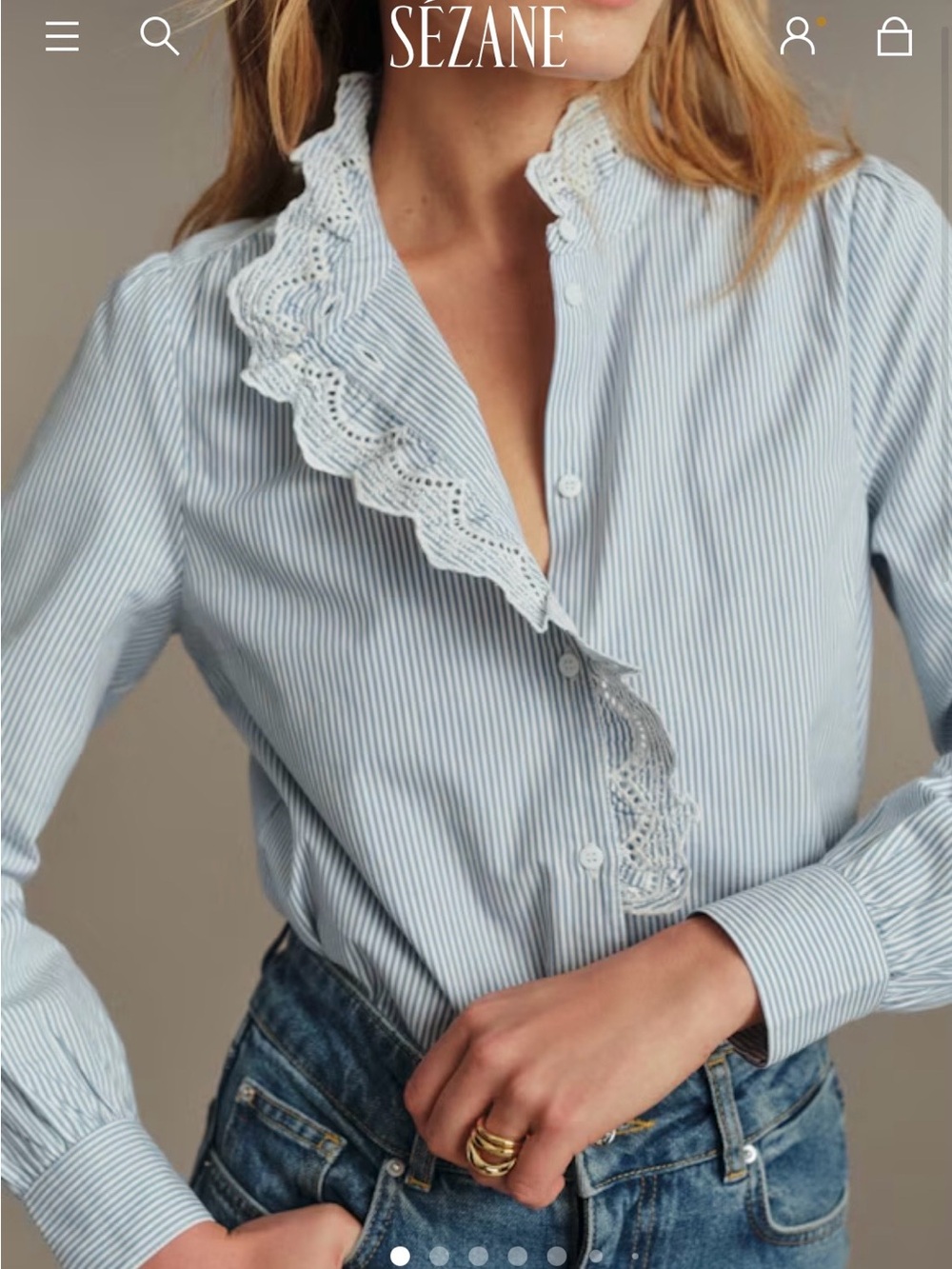 Sezane Chlo Blouse
